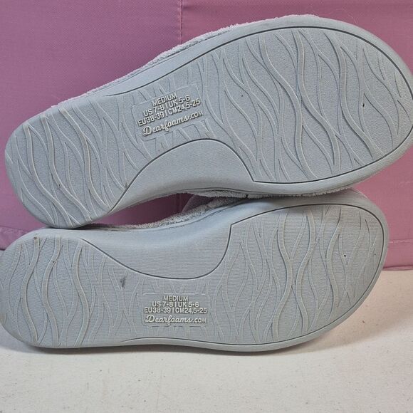 Dearfoams Medium 7-8 Slipper - NWOT - Picture 4 of 6